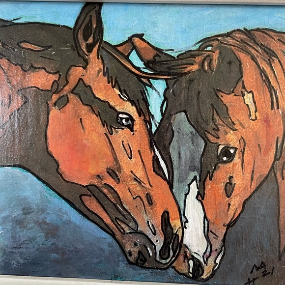 Vintage Art - Horse portrait - Picture 2 of 8